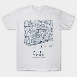 porto portugal simple map T-Shirt